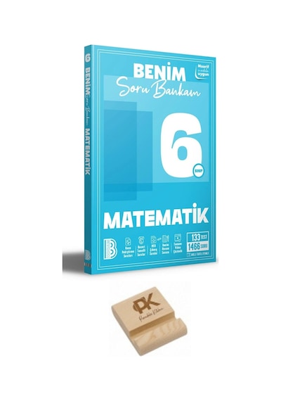 Benim Hocam 6. Sınıf Matematik Soru Bankam + Telefon Standı