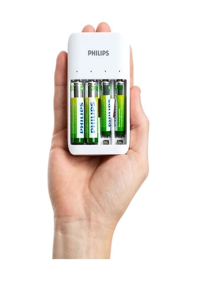 Philips 4 Lü Aa & Aaa Nı-cd & Nı-mh Micro Usb Pil Şarj