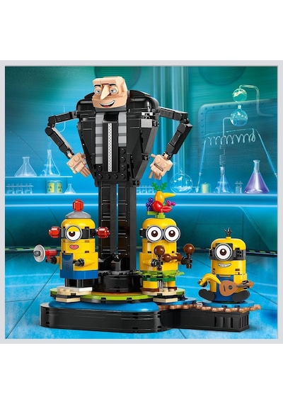 LEGO Yapım Parçalarından Gru ve Minyonlar 75582