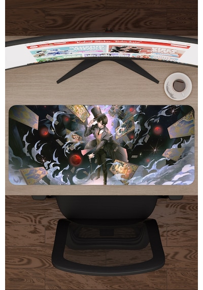 Guimi Zhi Zhu Anime V4 - 70x30 Xl Gaming Kauçuk Kaymaz Taban Mouse Pad Fare Altlığı