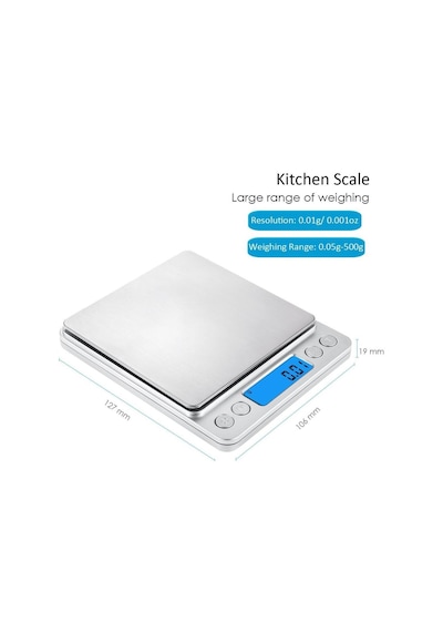 Dijital Hassas Elektronik Cep Terazi Tartı 500 Gr 0.01 Hassasiyet