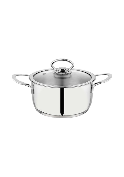 Schafer Micro Mini Derin Çelik Tencere-Ø12Cm-2 Parça