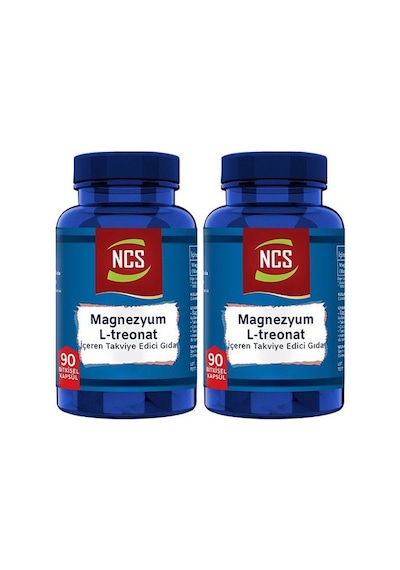Ncs Magnezyum Magnesium L-Threonate Vejeteryan 2 90 Bitkisel Kap.
