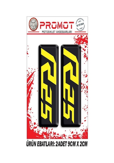 R25 Tasarımlı Ön Maşa Damla Sticker 04 Diğer