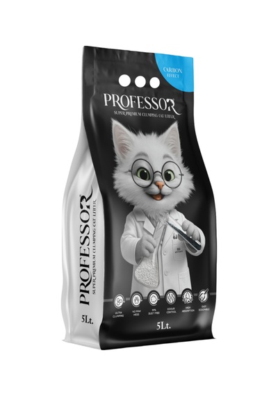 Karbon Efektli Bentonit Kedi Kumu 5 Lt
