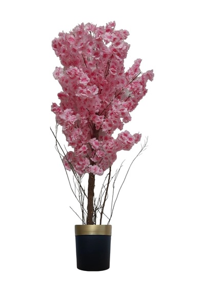 Pembe Bahar Dalı Yeşil