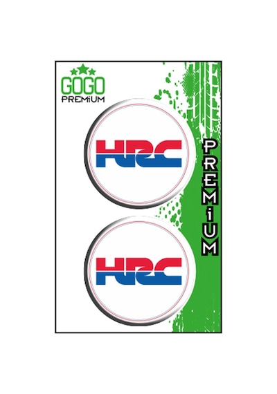 Honda Hrc 5X5 Cm Damla Logo 2 Adet