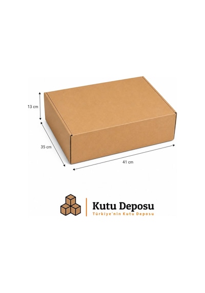 35x41x13 Cm E-ticaret Ve Kargo Kutusu Elbise Kutusu 20 Adet