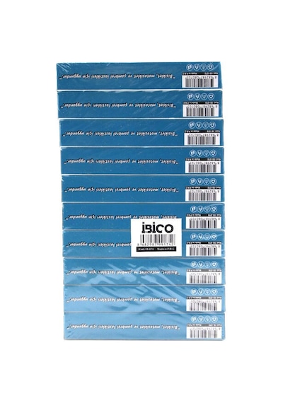 İbico İ18-070 Bisiklet Teker Yaması 24'lü - Soğuk Yama Yapıştırıcı Tüplü- 10'li Paket Çok Renkli