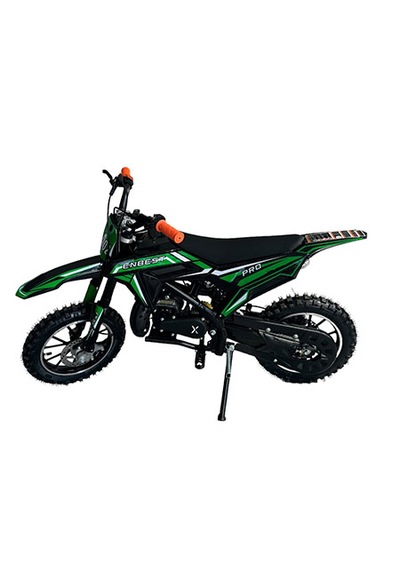 Enbest Çocuk Motosikleti Cross Model Yeşil-siyah-arr32