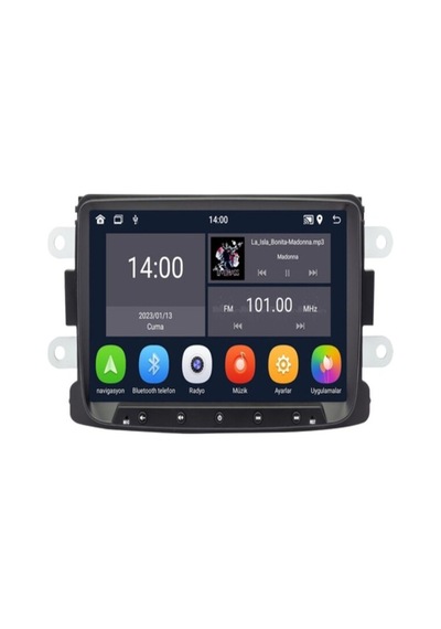 Dacia Uyumlu Android 2gb Ram 32gb Rom Carplay Navigasyon Yuvalı Multimedya