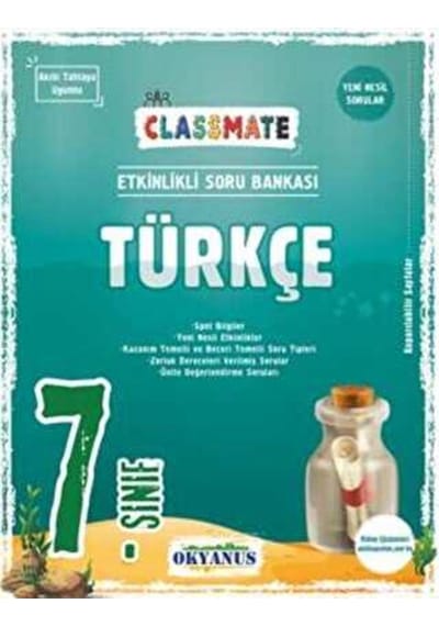 7.sınıf 2024-2025 Türkçe Soru Bankası Set