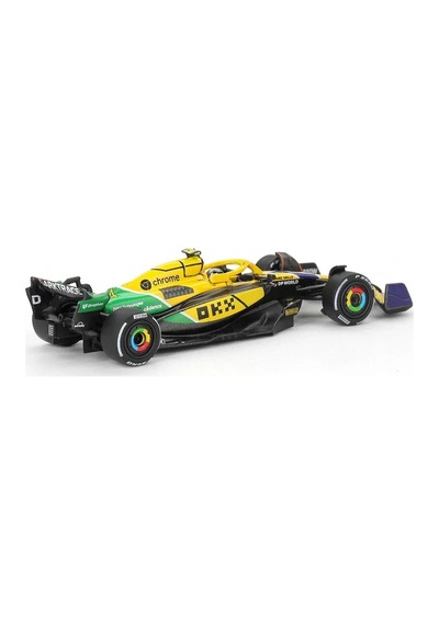 Ers- 1/64 Mclaren Mcl38 4 Lando Norris 2024 F1 Monaco Gp Çok Renkli