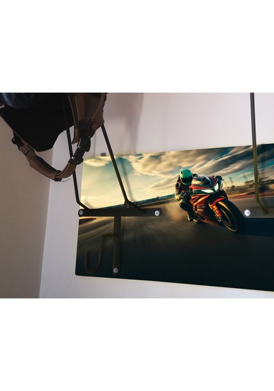 Özel Fotoğraflı Kask Askısı, Motorcu Kask Askısı, Personalv82