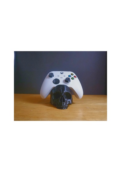 Dekoratif Kuru Kafa Detaylı Kol Standı, Oyun Kolu Tutucu Stand, Ps5/ps4/xbox/nintendo Uyumlu