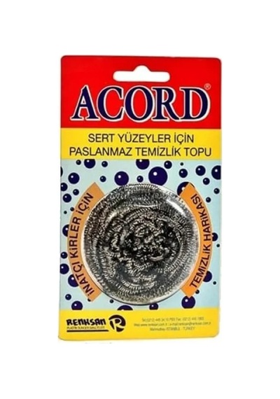 Tedar Acord Bulaşık Teli Paslanmaz Royaleks-nrx-f3001 Najmaddin