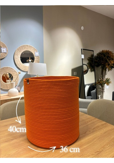 Mavaux Rover Çok Amaçlı Düzenleyici Sepet, Saksılık, Organizer 36-40, Büyük Boy Turuncu