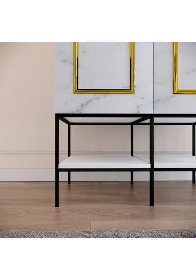 Pasific Home Martin 3 Kapaklı Gardırop Elbise Dolabı, Beyaz& Beyaz Mermer