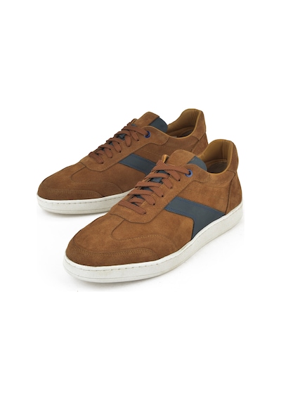 Ziya, Erkek Hakiki Deri Sneaker 151983zx30 Taba 151983zx30 320 Taba