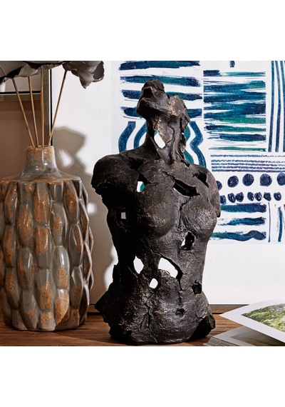 Mudo Home Abstract Woman Siyah Biblo 12x22x36cm