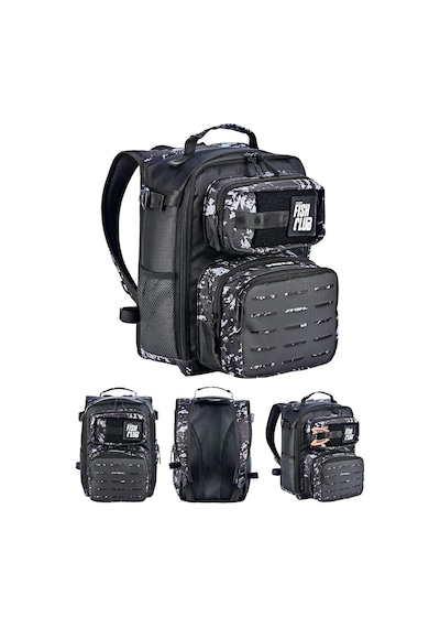 Fujin Proaji Back Pack Black Camo Balıkçı Sırt Çantası