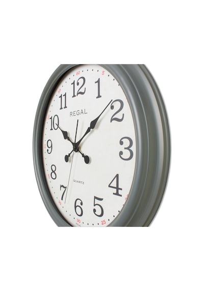 Regal 9108 D2 Gri Eskitme Büyük Boy Duvar Saati (455526303)