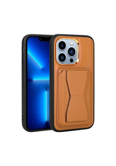 Nihcase Apple Uyumlu iPhone 12 Pro Kılıf Memo Kartlıklı Standlı Pu Deri Kapak