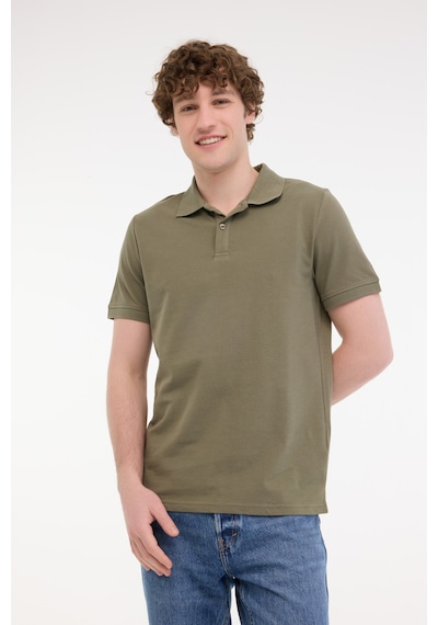 Kinetix Mb Pam 12sn328 5fx Haki Erkek Kısa Kol T-shirt Haki