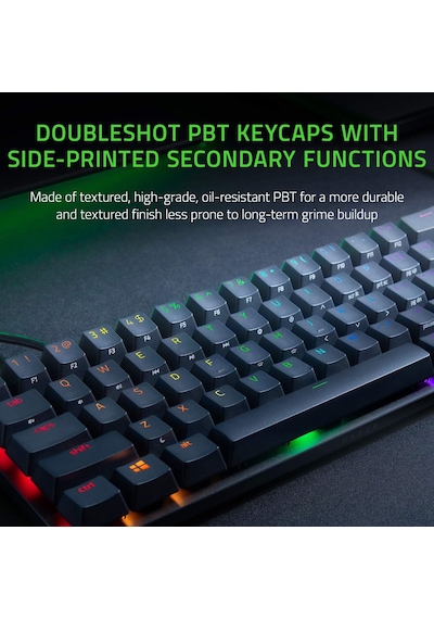 Razer Huntsman Mini Mor Anahtar - Opto-mekanik Anahtarlı Kompak