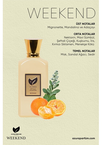 Azura K3 Style Kadın Parfüm EDP 60 ML