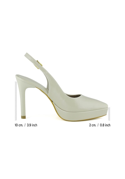 Erkan Saçmacı Scarlett Slingback Bej Rugan Sivri Burun Arkası Açık İnce Platform Topuklu Ayakkabı Erkan Saçmacı Scarlett Slingback Bej Rugan Sivri Burun Arkası Açık İnce Platform Topuklu Ayakkabı