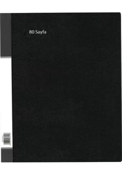 Noki Sunum Dosyası 80li Siyah - 2 Adet Siyah