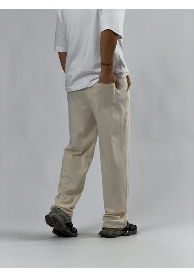 Cocopelli Paça Ayarlamalı Regular Bej Erkek Jogger Pantolon Coc3568