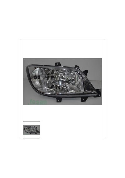 Mercedes Sprinter 2001-2007 Sol Motorlu Far