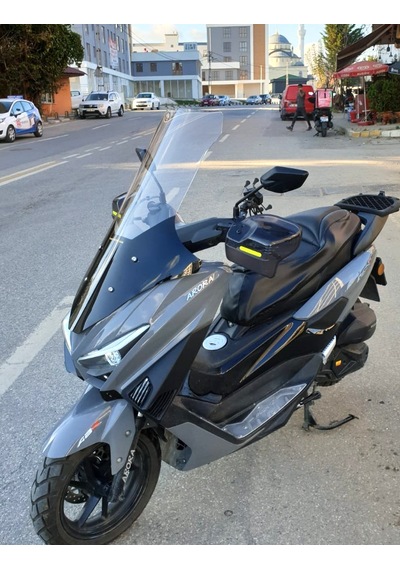 Motocam Arora Max T Ön Cam 2022-2026 Model 78cm Şeffaf Renkli 4mm Uzun