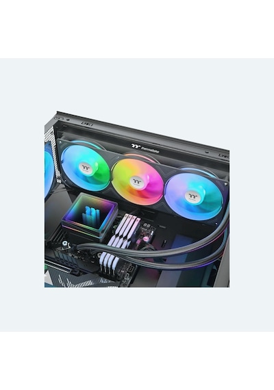 Thermaltake Cl-w466-pl12sw-a Th360 V3 Argb Led Fanlı 360mm Lga1700/am5 Uyumlu Sıvı Soğutma Sistemi Siyah