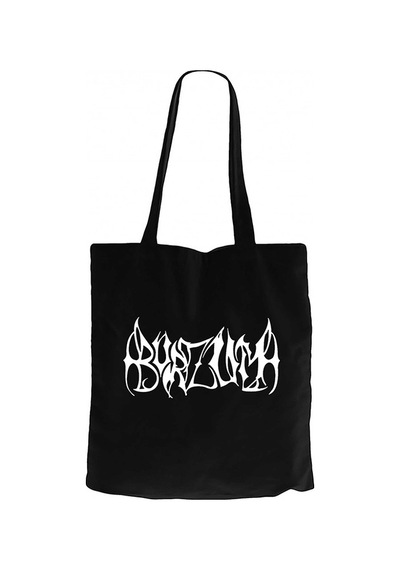 Burzum Shape Siyah Kanvas Bez Çanta Siyah