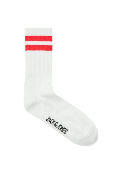 Jack & Jones Jacelı Strıpes Tennıs Sock Erkek White Çorap - Jj12250739 Beyaz