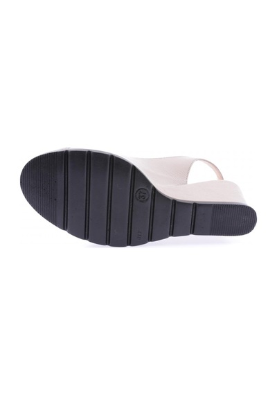 Dgn 32001-2108 Kadin Önü Açik Çapraz Dolgu Topuk Sandalet 32001-2108-R0378 Buz