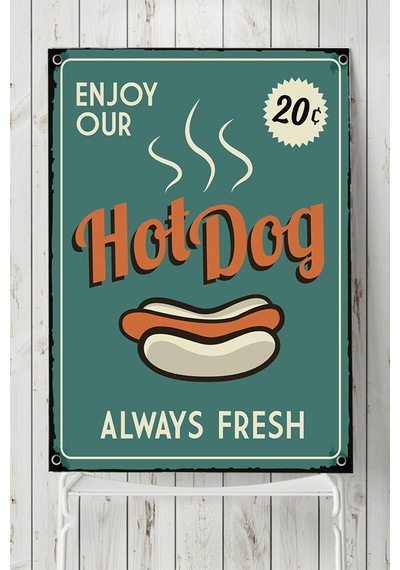 Hot Dog Mutfak Poster