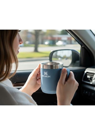 Stanley The Everyday Camp Mug 0.23l Klasik Termos 10-11444-079 Mavi Mavi