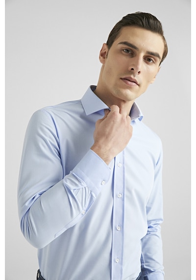 D'S Damat Ds Damat Slim Fit Mavi Nano Care Gömlek 5hf02ortsg01 Mavi