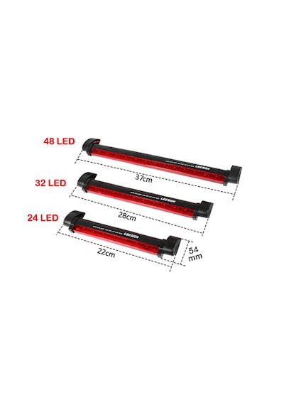 Arka Cam Stop Lambası 24 Ledli 12 Volt