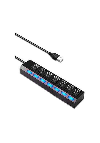 Alfais 4874 7 Port Usb 2.0 Swith Çoklayıcı