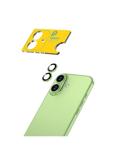 Piili Apple iPhone Uyumlu 17 Yeşil Safir Lens Koruyucu 09455038