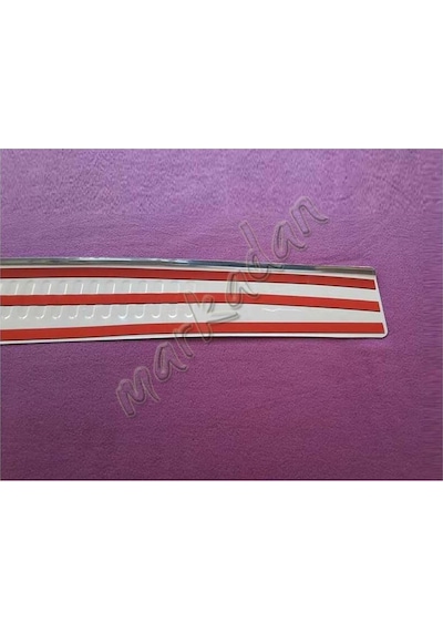 Woc Chrome Vw T4 Caravelle Krom Arka Tampon Eşiği 1995-2003 Pasla