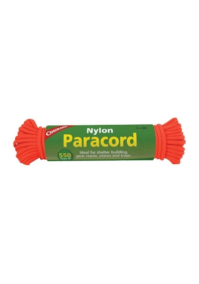 Coghlans Turuncu Paracord İp Açık Gri