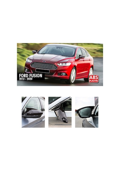 Ford Fusion Batman Yarasa Ayna Kapağı Piona Black Abs 2013-2020