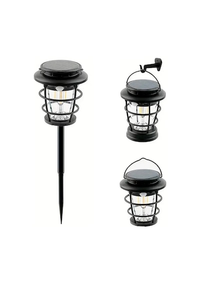 Powermaster Hop-8818 Sensörlü Şarjlı Solar Panelli Lamba