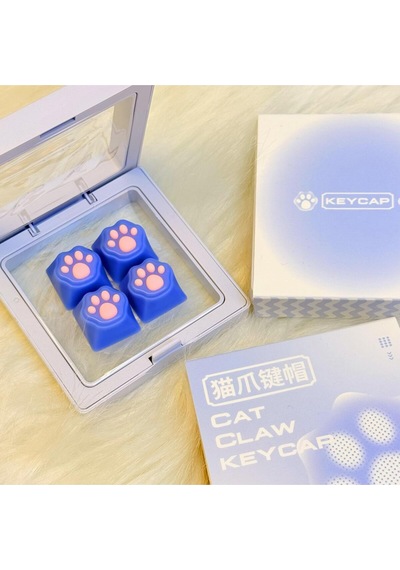 Çok Renkli Pbt Tuş Takımı Mekanik Klavye Cat Keycaps